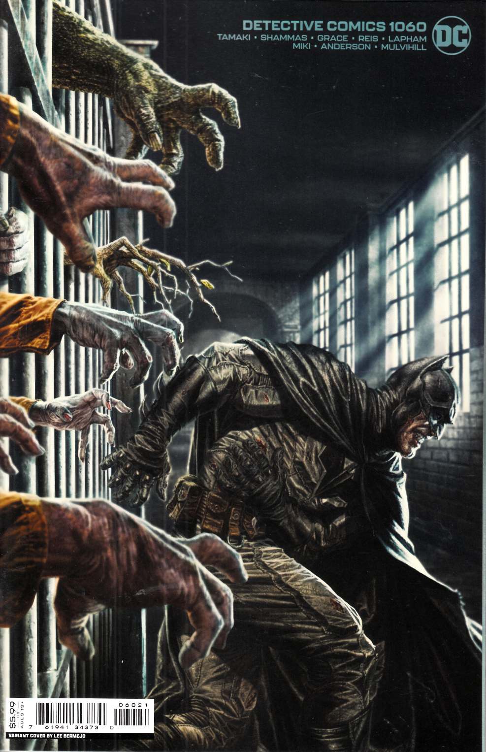 Detective Comics #1060 Bermejo Variant Cover Near Mint (9.4) [DC Comic] LARGE