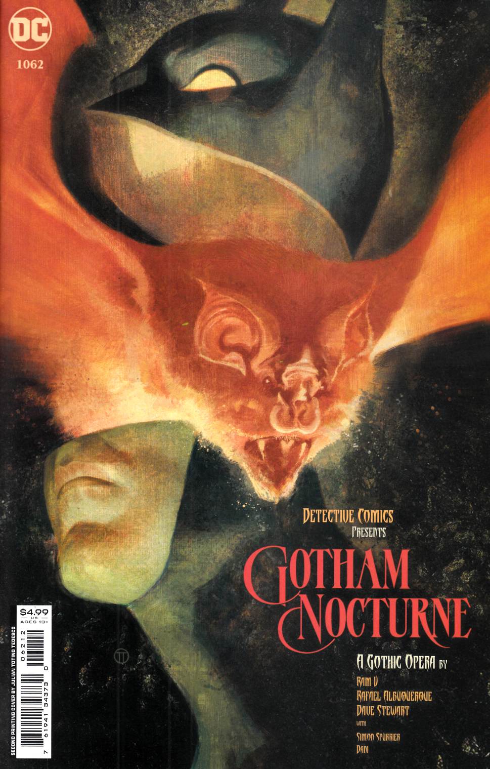 Detective Comics #1062 Second Printing Near Mint (9.4) [DC Comic] THUMBNAIL