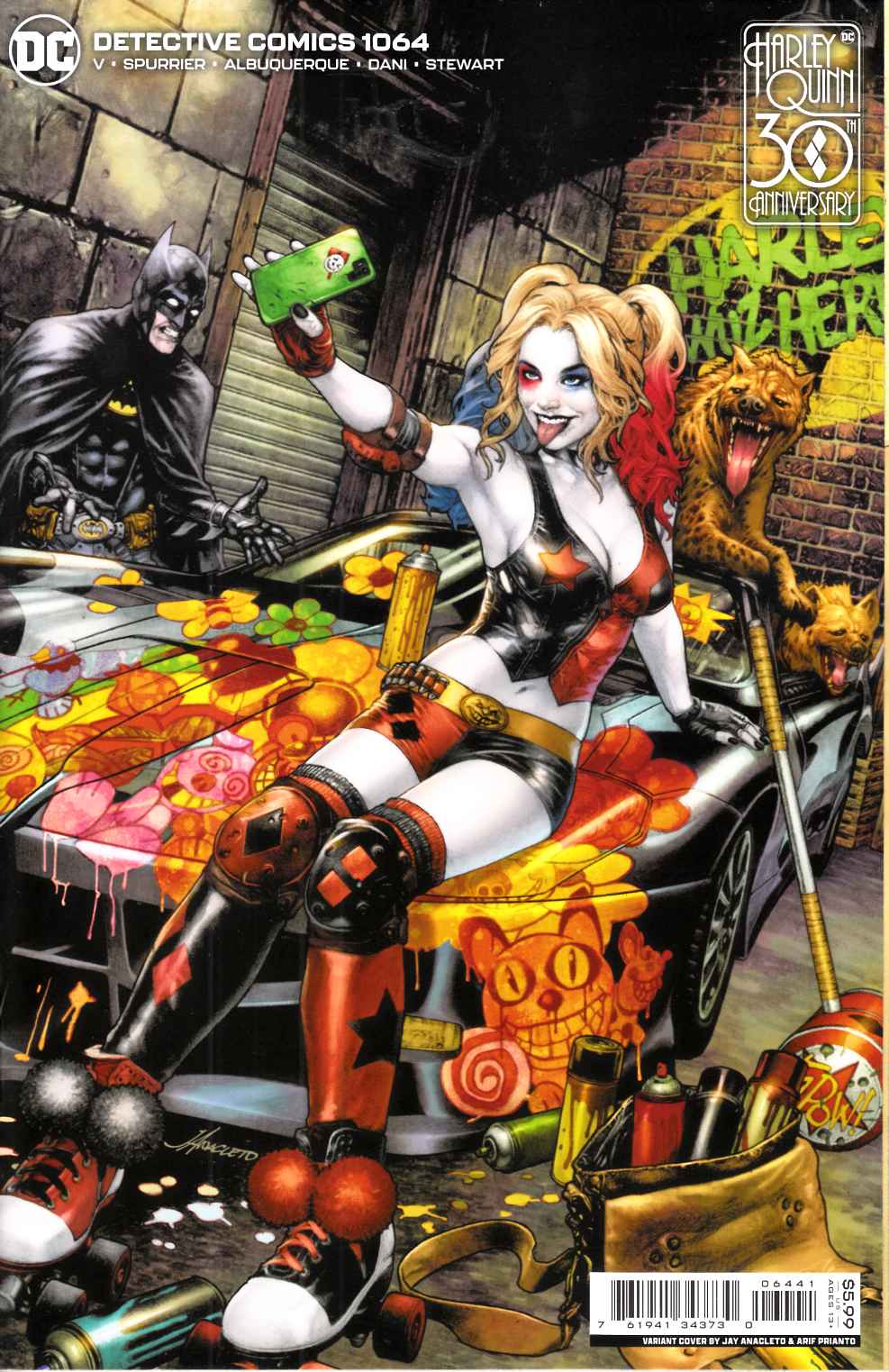 Detective Comics #1064 Anacleto Variant Cover Near Mint (9.4) [DC Comic] THUMBNAIL
