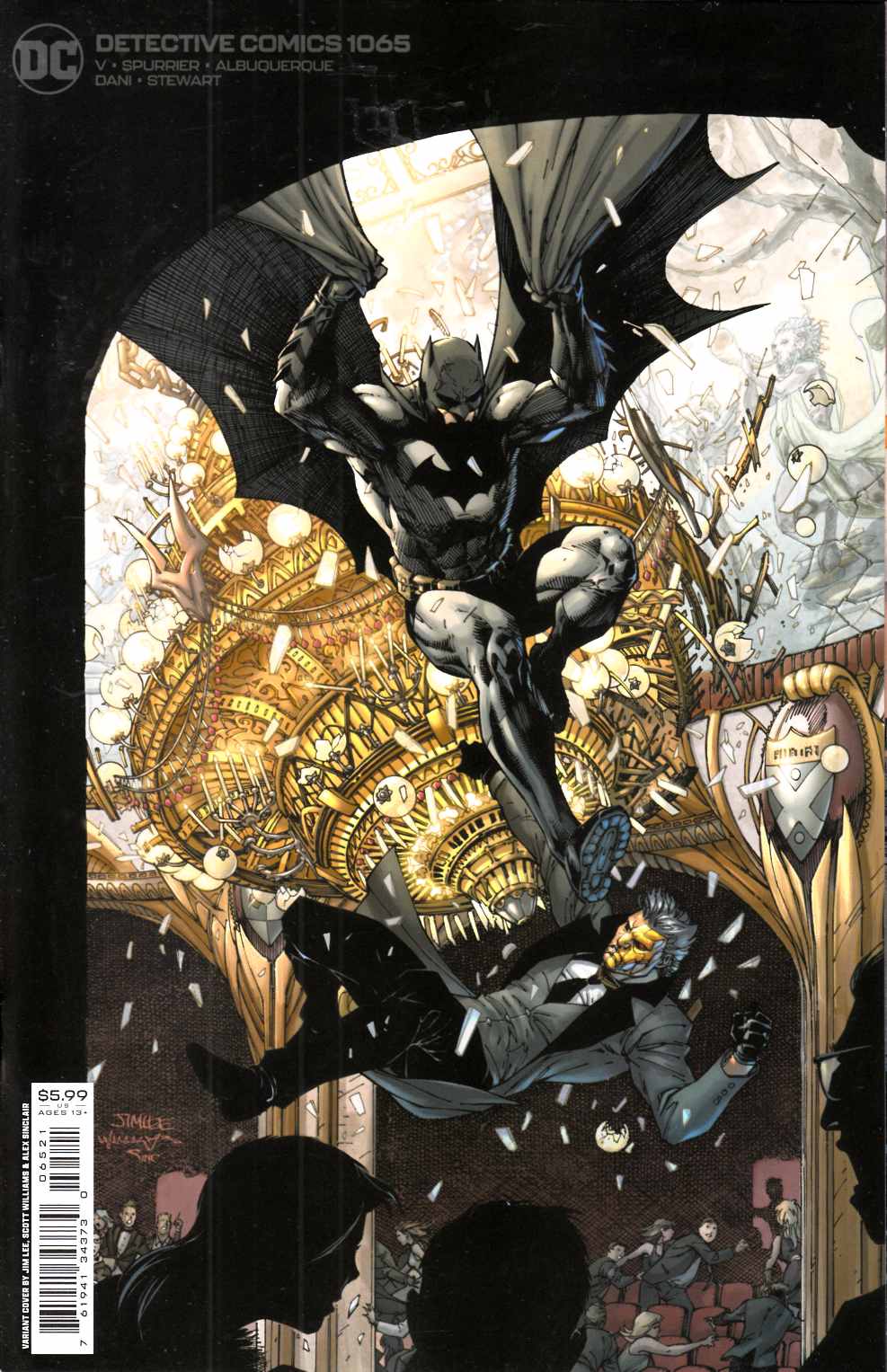 Detective Comics #1065 Lee Variant Cover Near Mint (9.4) [DC Comic] THUMBNAIL