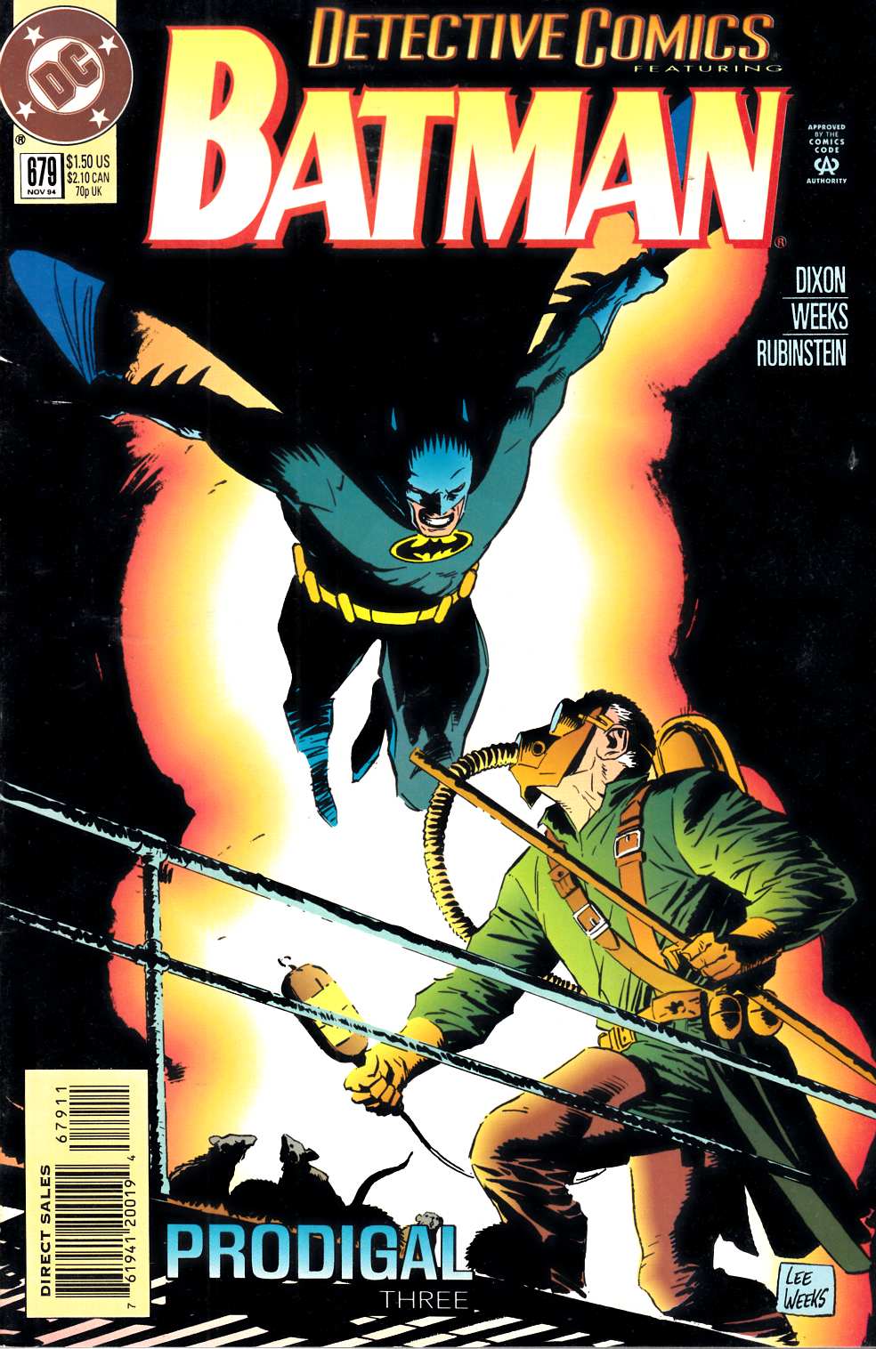 Detective Comics #679 Fine (6.0)[DC Comic] THUMBNAIL
