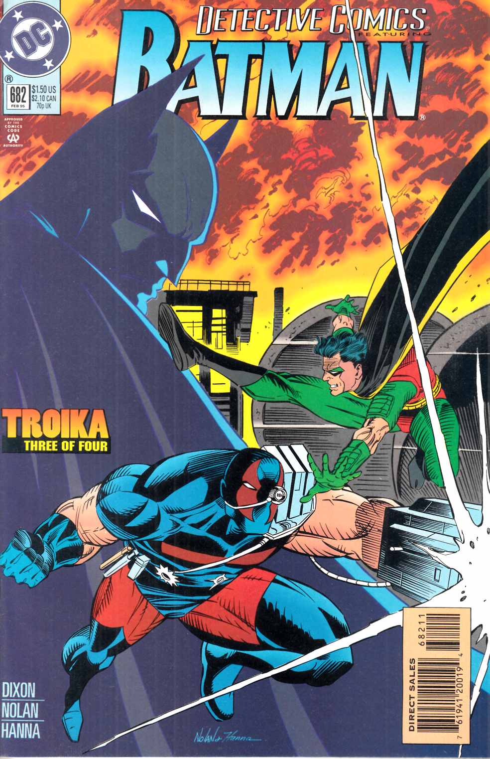 Detective Comics #682 Regular Edition Fine (6.0) [DC Comic] THUMBNAIL