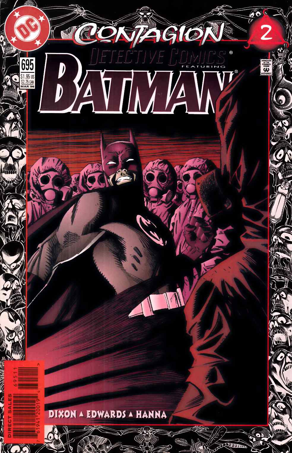 Detective Comics #695 Fine (6.0) [DC Comic] THUMBNAIL