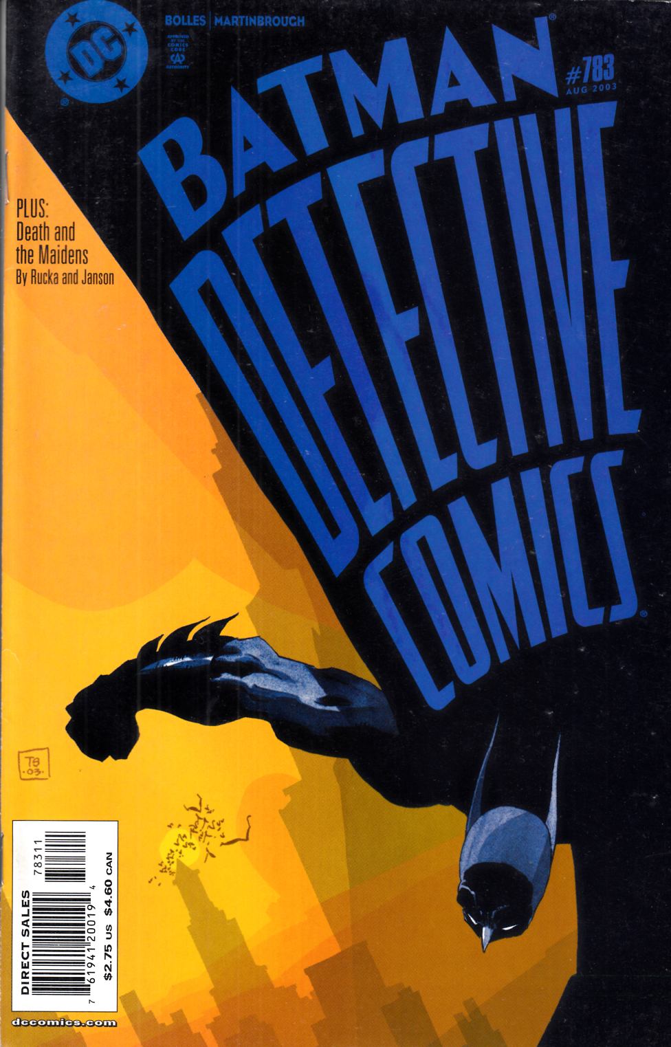 Detective Comics #783 Very Fine (8.0) [DC Comic] LARGE