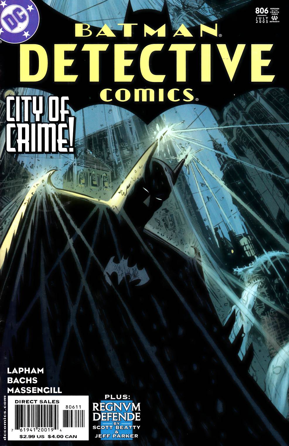 Detective Comics #806 Very Fine (8.0) [DC Comic] THUMBNAIL
