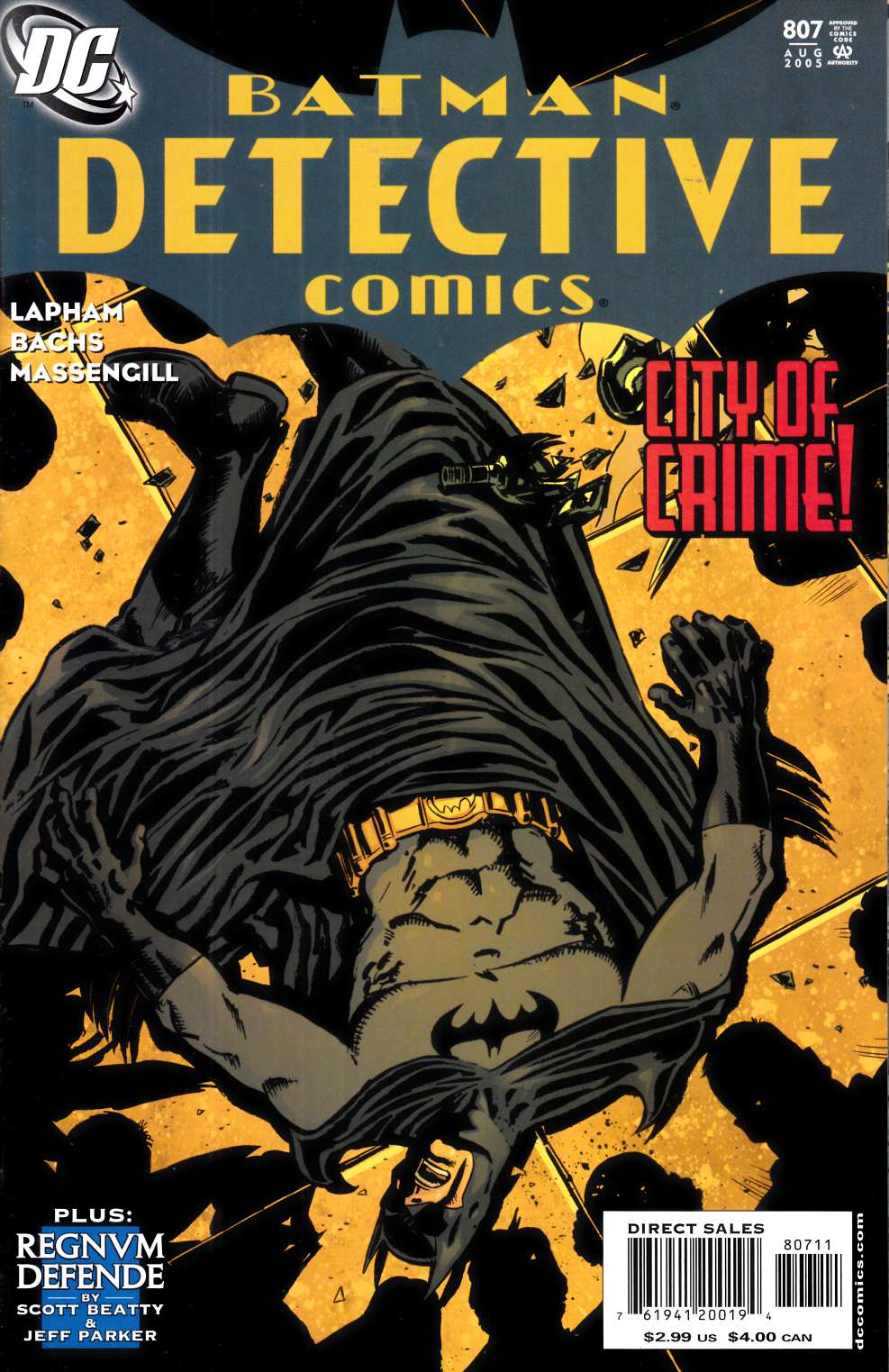 Detective Comics #807 Very Fine (8.0) [DC Comic] LARGE