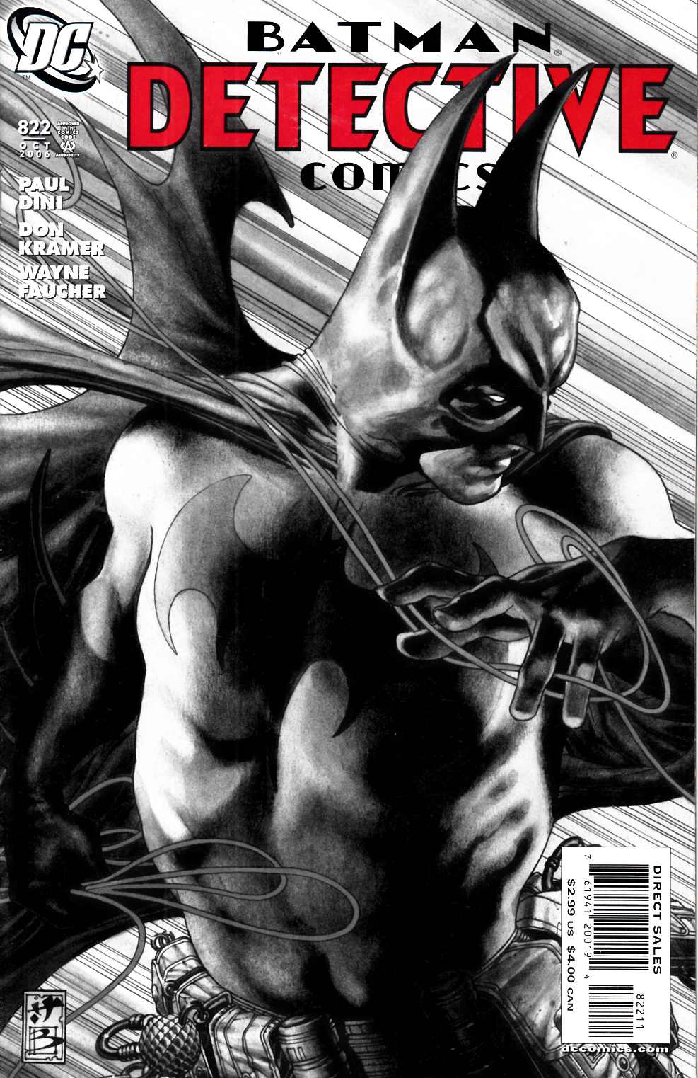 Detective Comics #822 Near Mint (9.4) [DC Comic] LARGE
