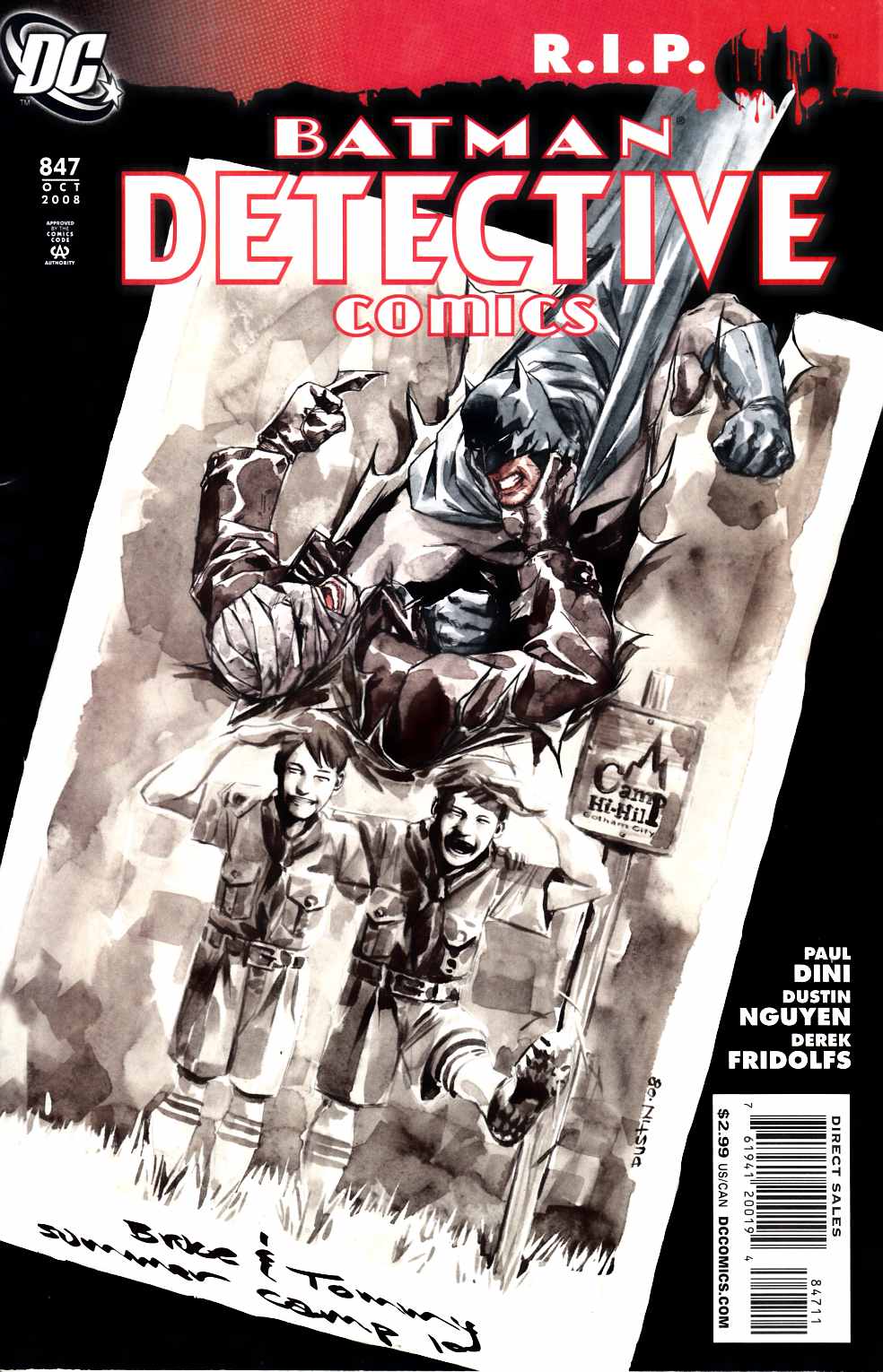 Detective Comics #847 Fine (60) [DC Comic] THUMBNAIL