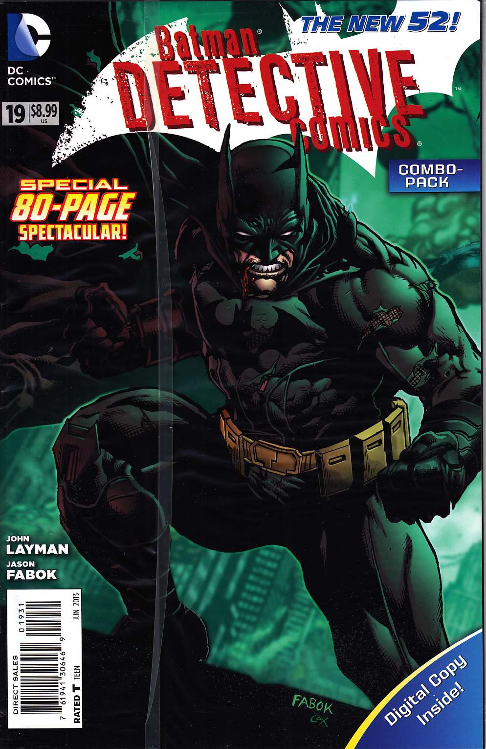 Detective Comics #19 Very Fine (8.0) Combo Pack [DC Comic] LARGE