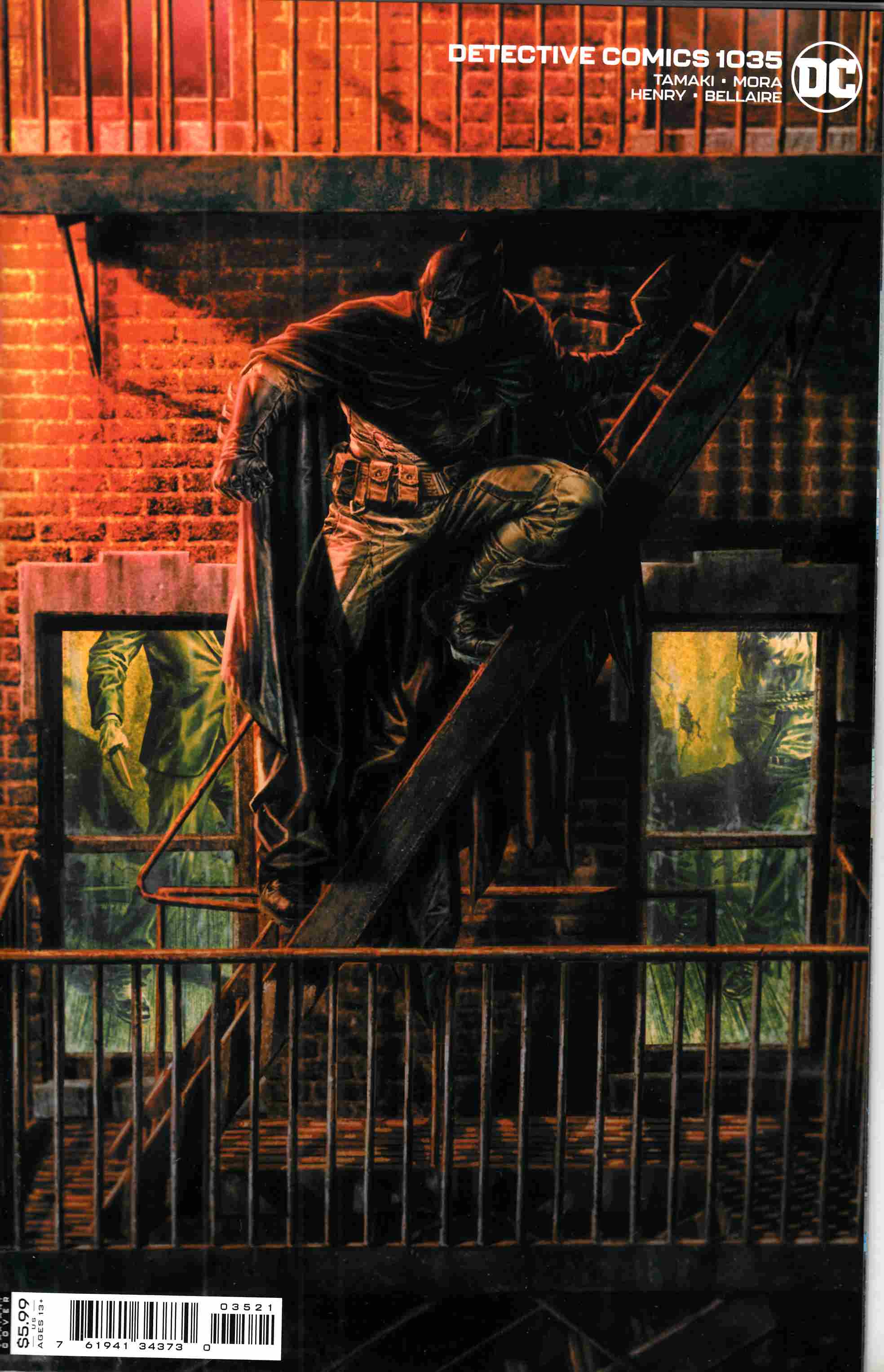 Detective Comics #1035 Bermejo Variant Cover Near Mint (9.4) [DC Comic] LARGE