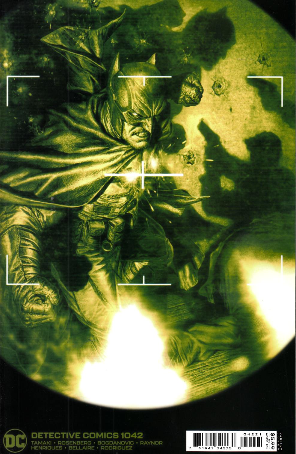 Detective Comics #1042 Bermejo Variant Cover Near Mint (9.4) [DC Comic] LARGE