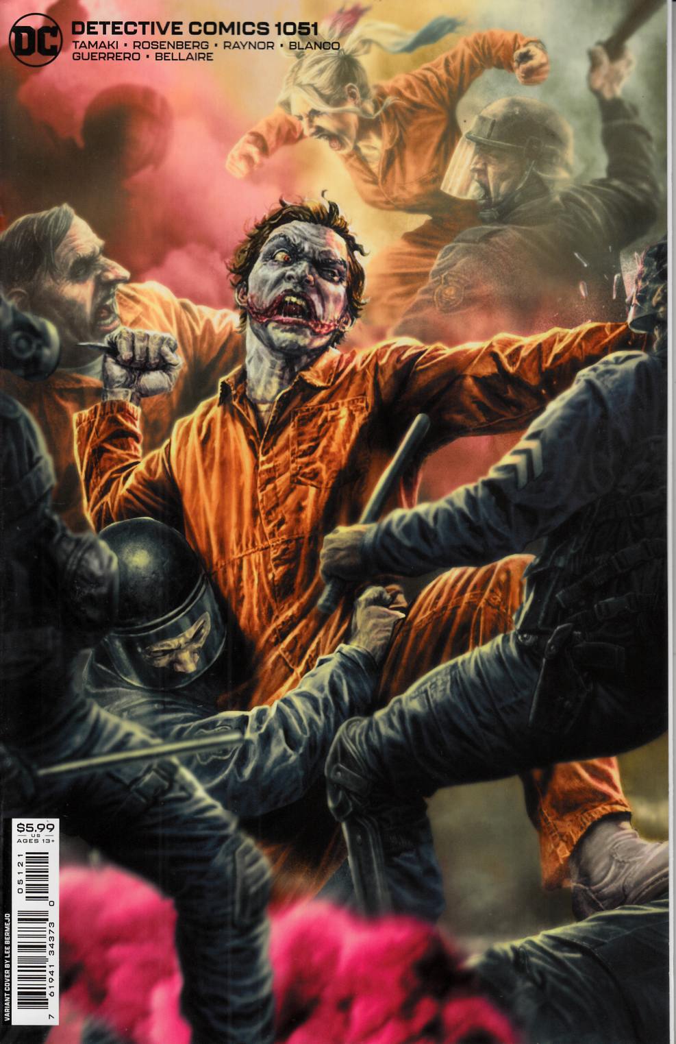 Detective Comics #1051 Bermejo Variant Cover Near Mint (9.4) [DC Comic] THUMBNAIL