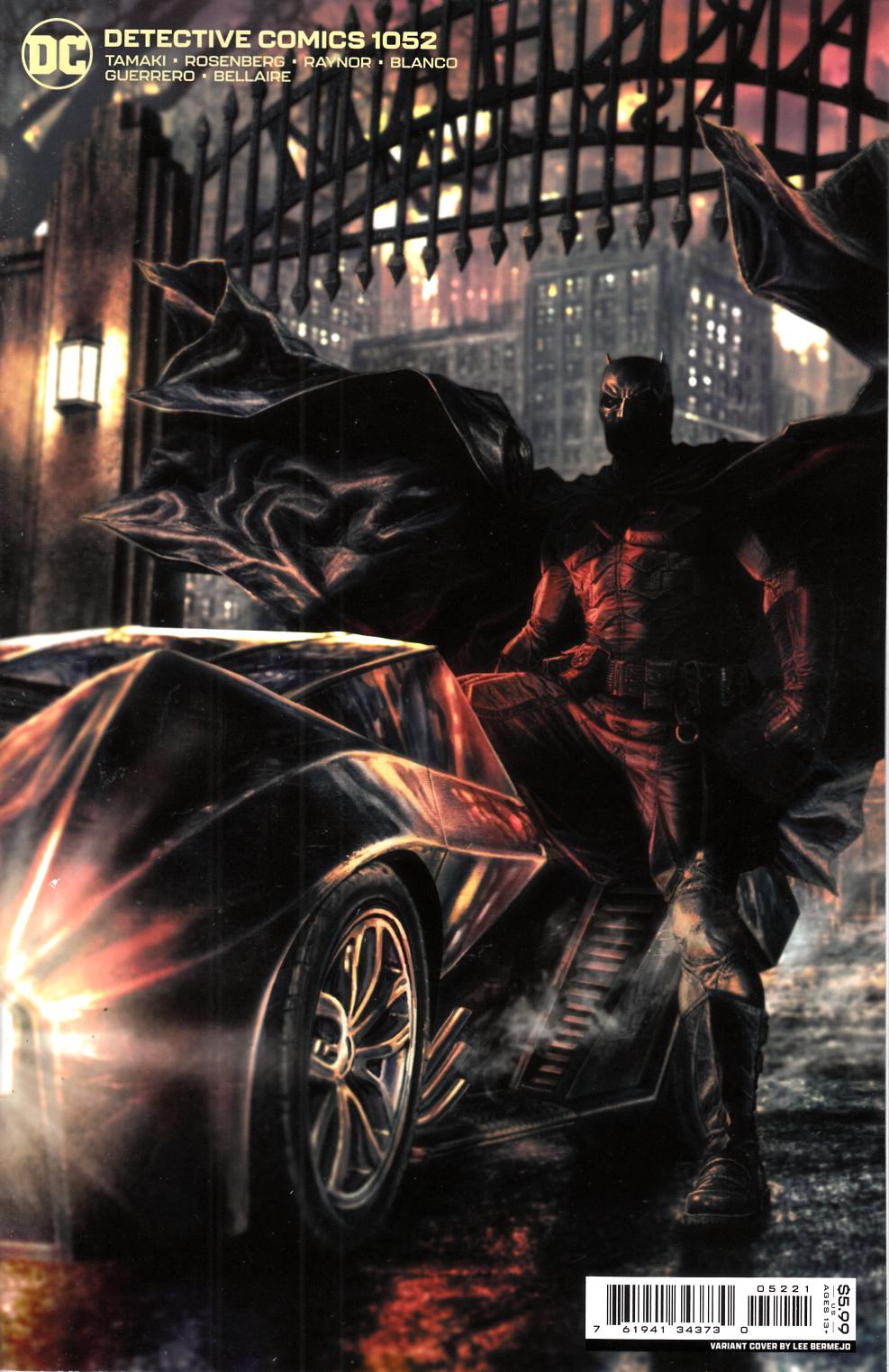 Detective Comics #1052 Bermejo Variant Cover Near Mint (9.4) [DC Comic] THUMBNAIL