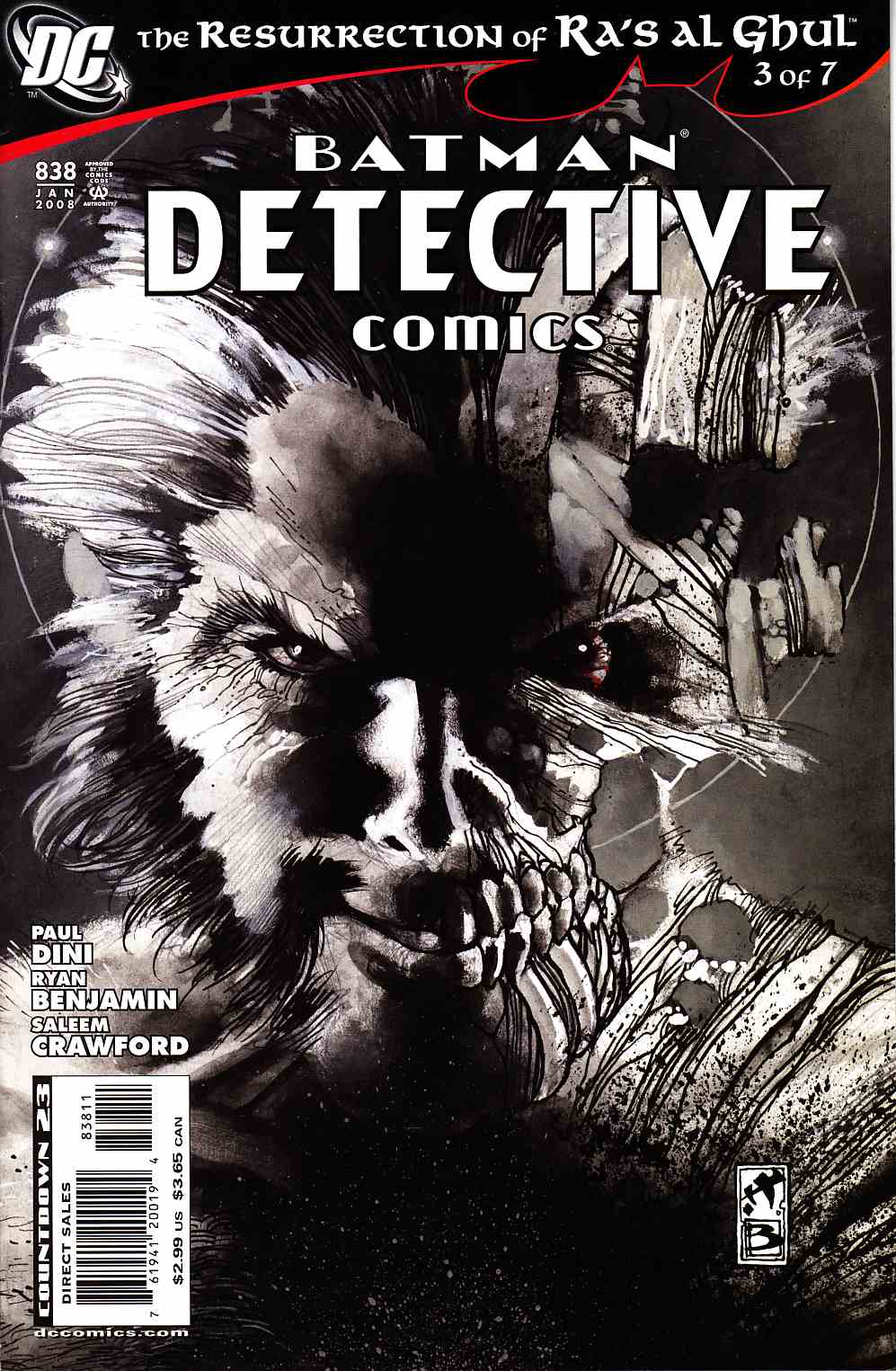 Detective Comics #838 Near Mint (9.4) [DC Comic] LARGE