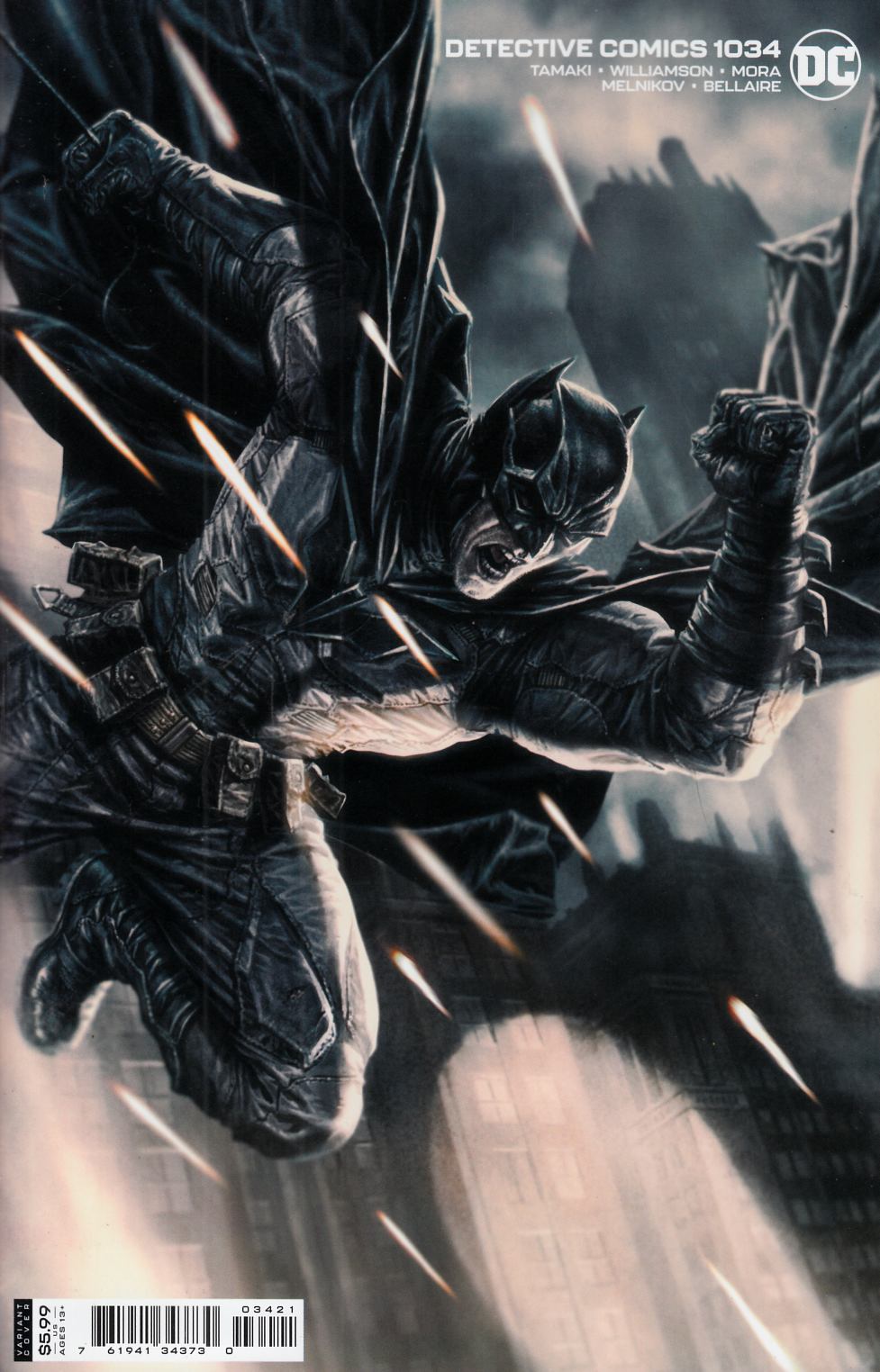 Detective Comics #1034 Bermejo Variant Cover Near Mint (9.4) [DC Comic] THUMBNAIL