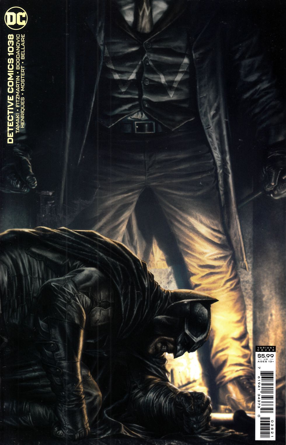 Detective Comics #1038 Bermejo Variant Cover Near Mint (9.4) [DC Comic] THUMBNAIL