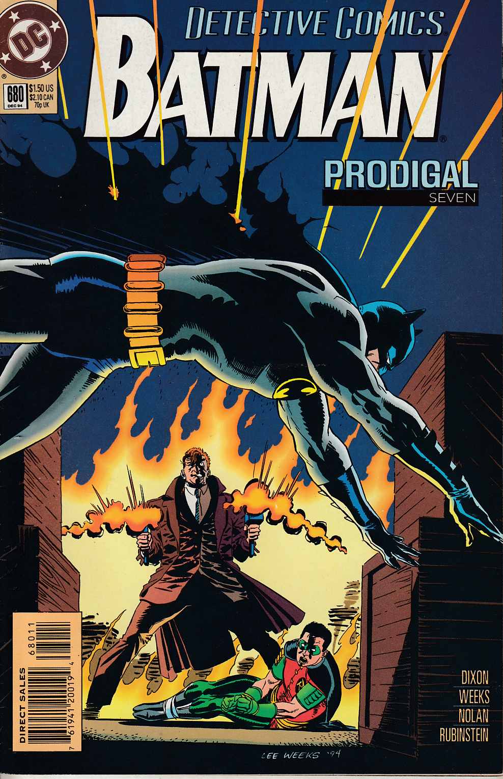 Detective Comics #680 Fine (6.0) [DC Comic] THUMBNAIL