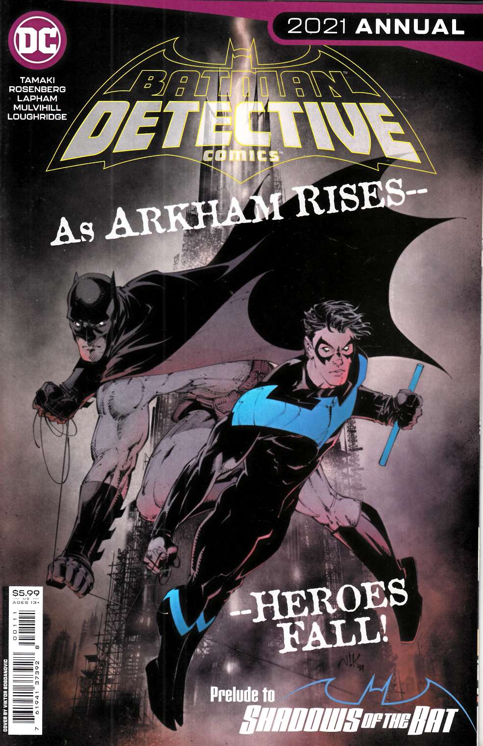 Detective Comics Annual 2021 Near Mint (9.4) [DC Comic] THUMBNAIL