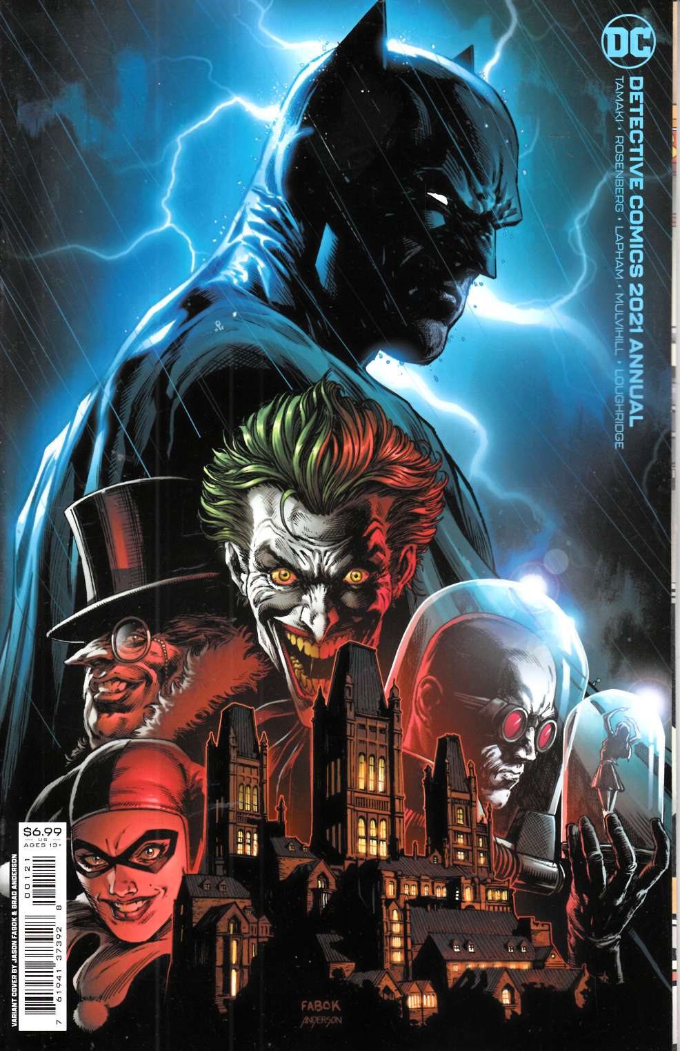 Detective Comics Annual 2021 Fabok Variant Cover Near Mint (9.4) [DC Comic] THUMBNAIL