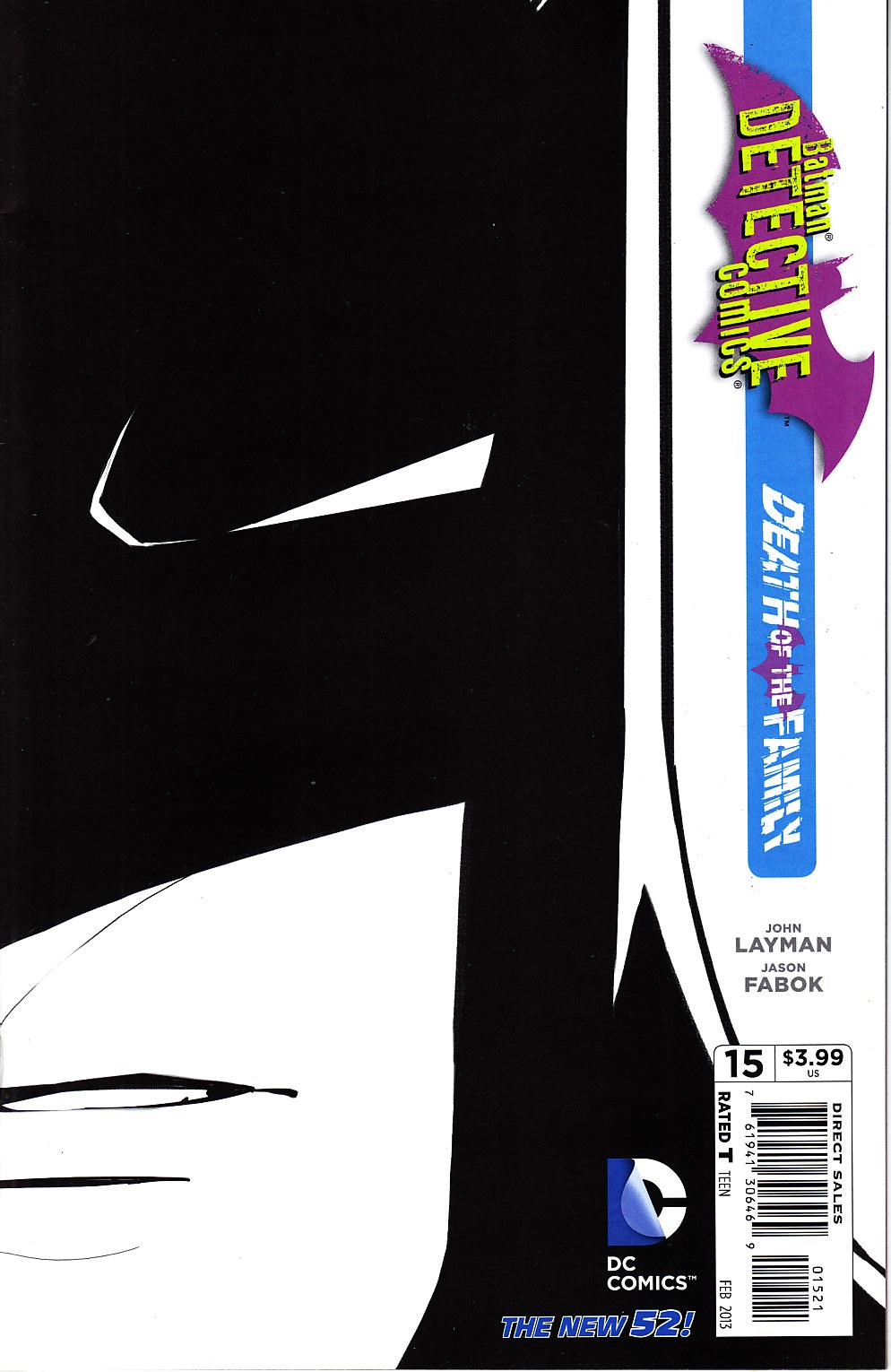 Detective Comics #15 Capullo Variant Cover Very Fine (8.0) [DC Comic] THUMBNAIL