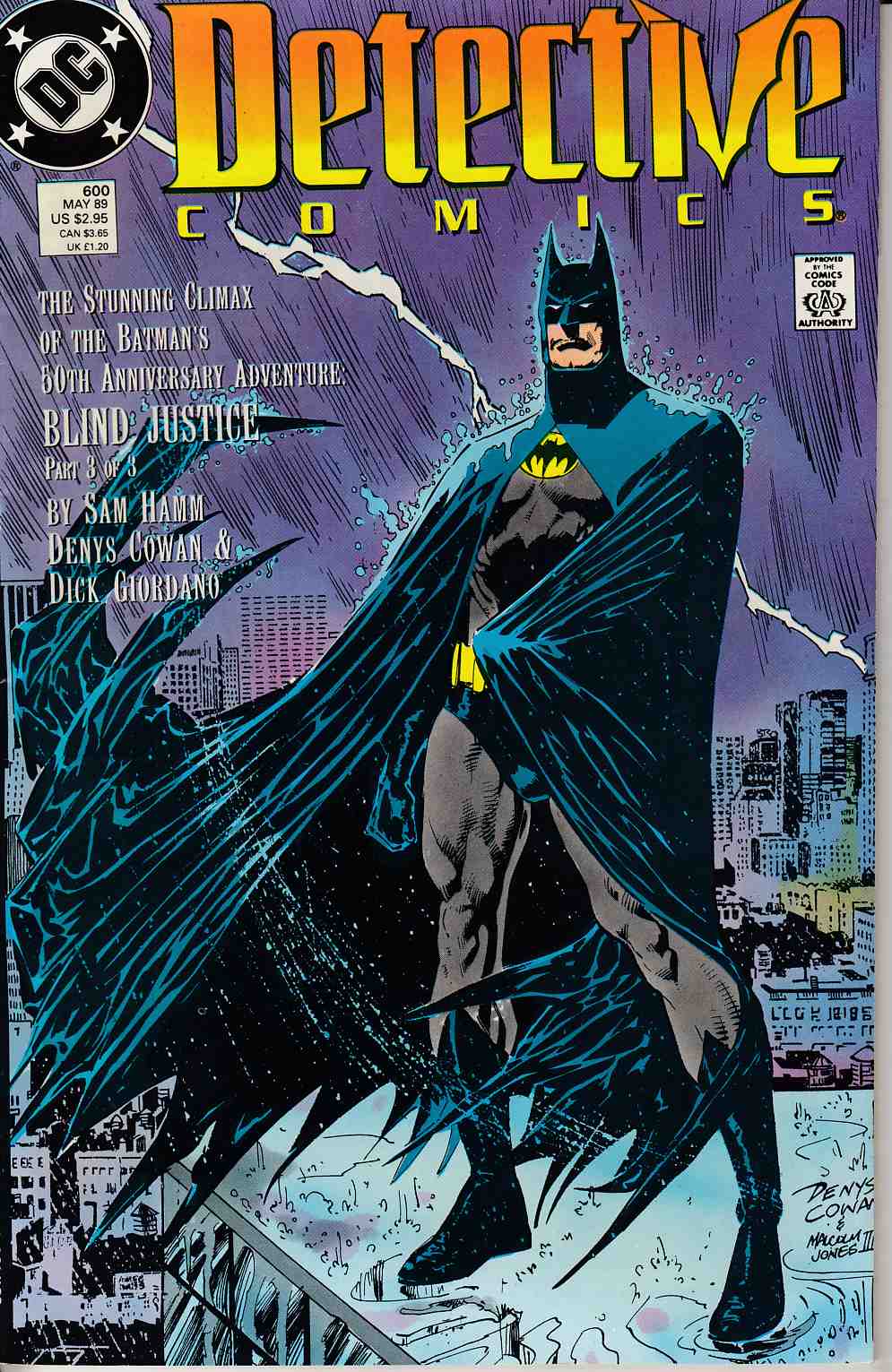 Detective Comics #600 Very Fine (8.0) [DC Comic] THUMBNAIL