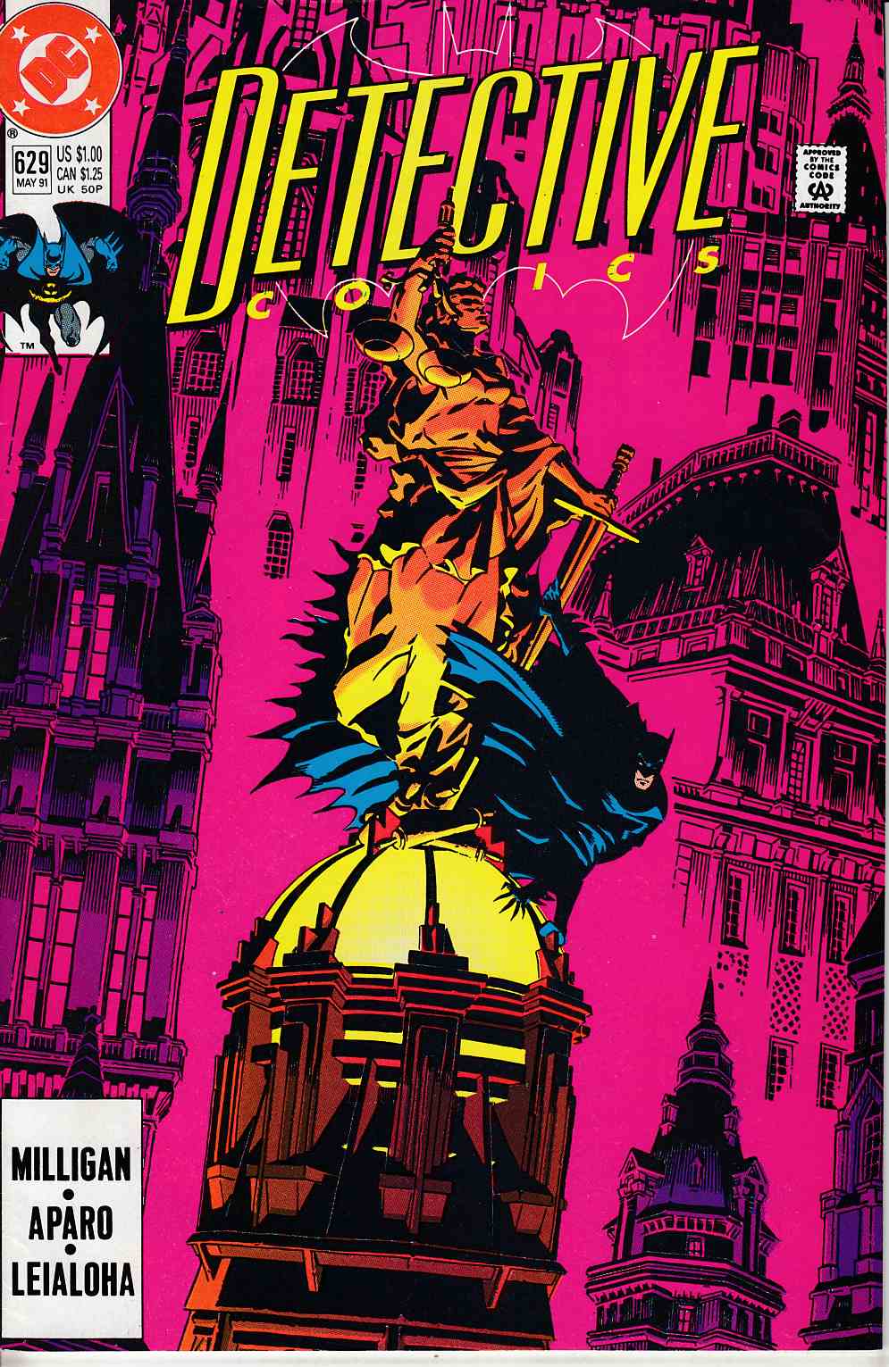 Detective Comics #629 FIne (6.0) [DC Comic] LARGE
