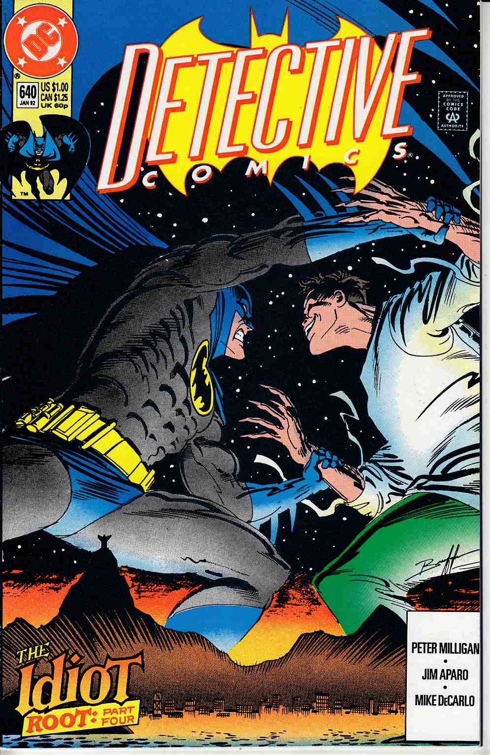 Detective Comics #640 Fine (6.0) [DC Comic] LARGE