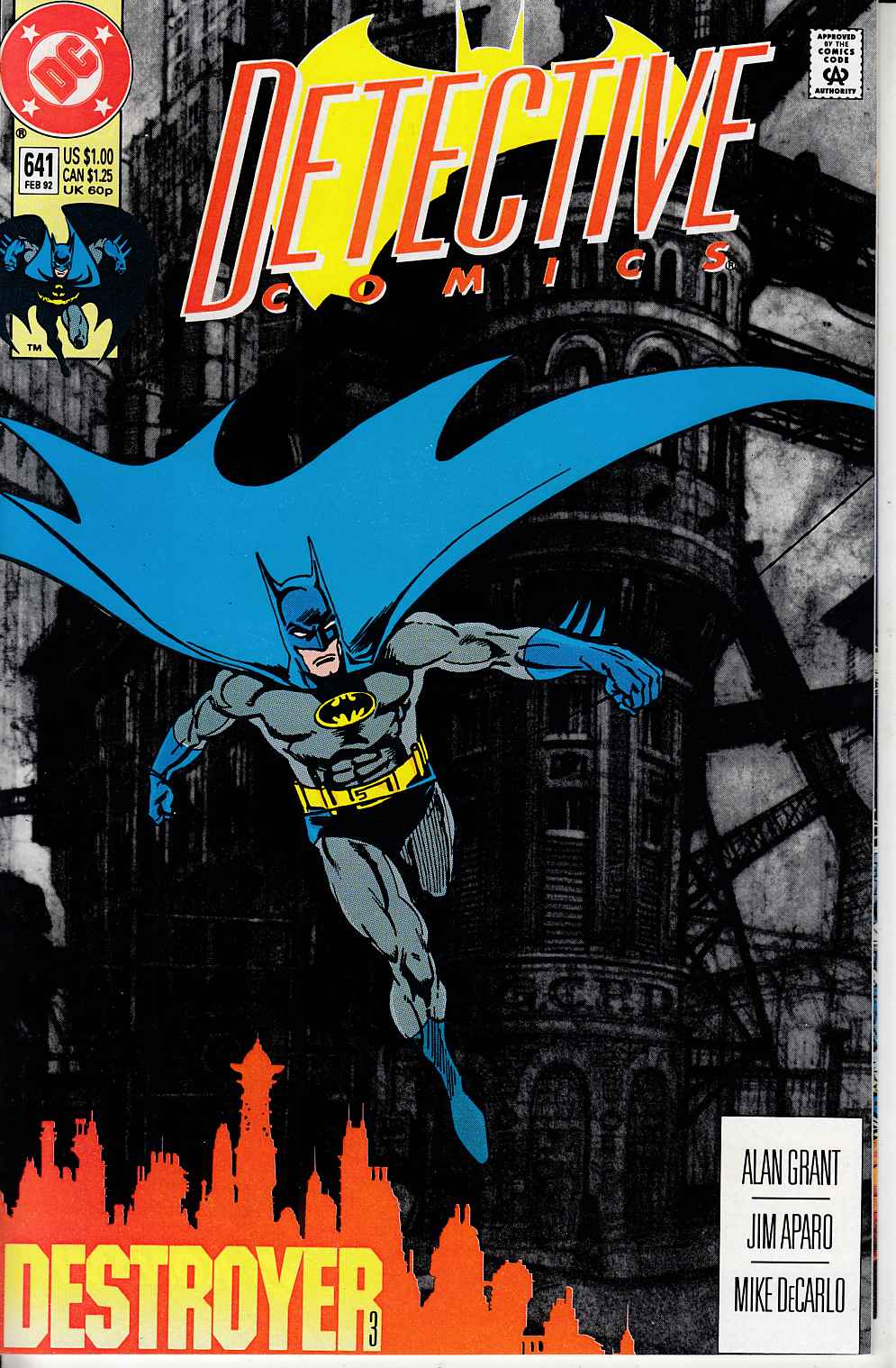Detective Comics #641 Very Fine (8.0) [DC Comic] LARGE