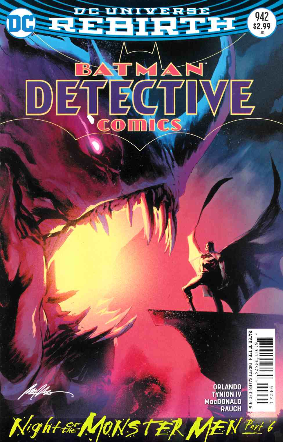 Detective Comics #942 [DC Comic] LARGE