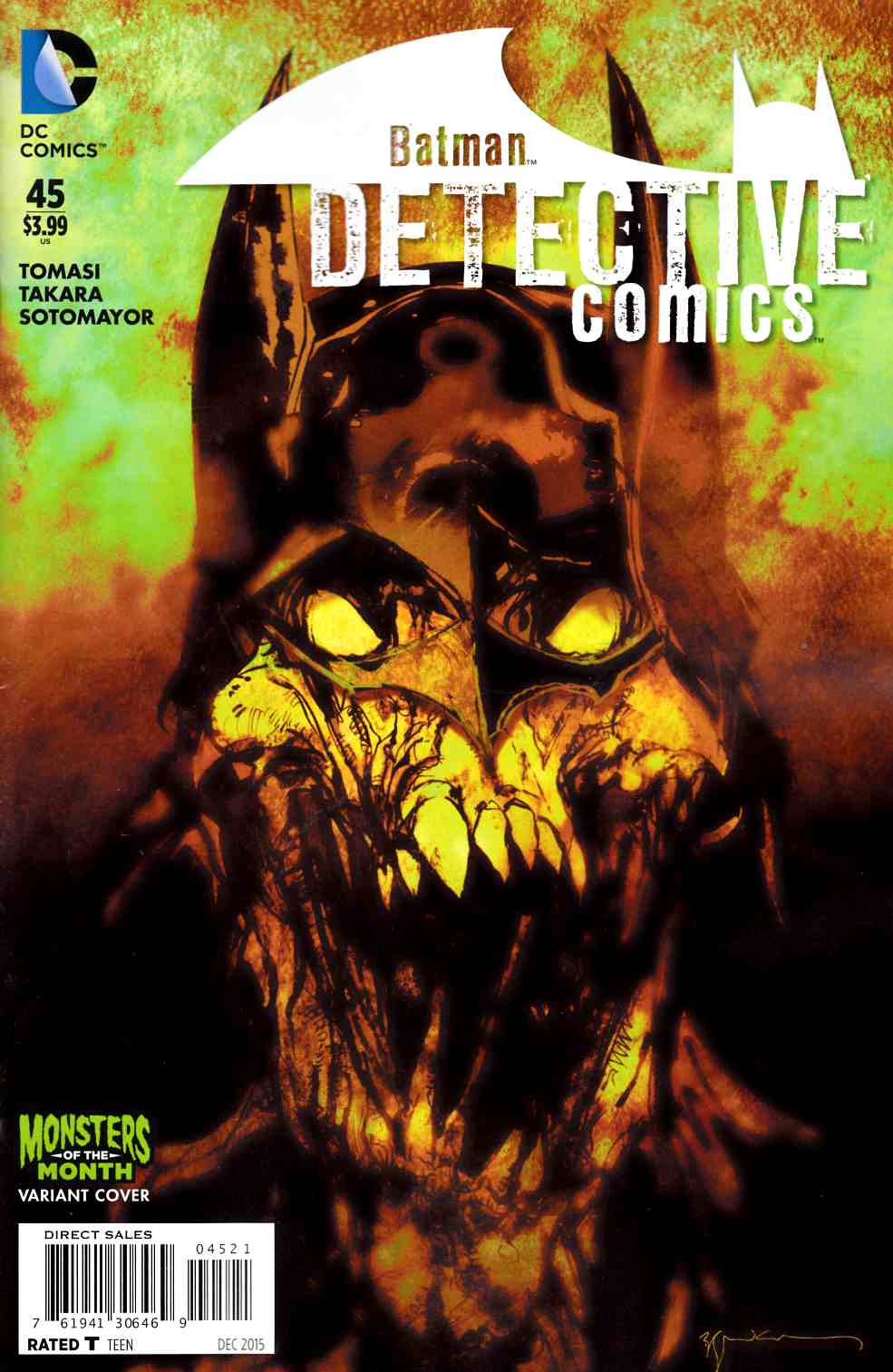 Detective Comics #45 Monsters Variant Cover [DC Comic] LARGE