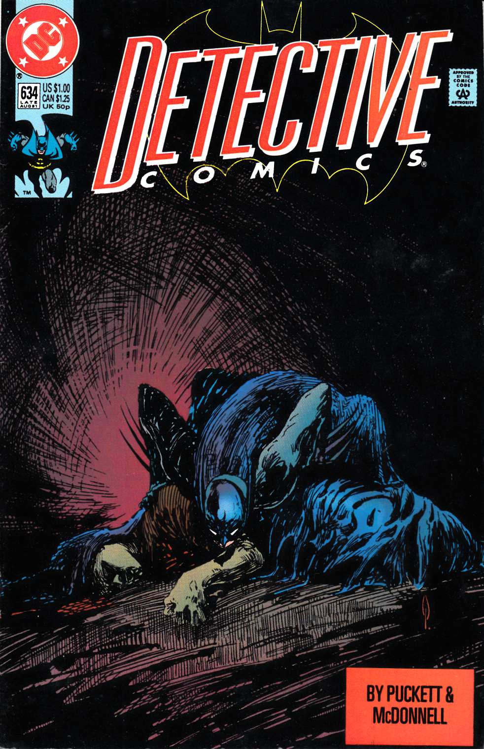 Detective Comics #634 Fine (6.0) [DC Comic] LARGE