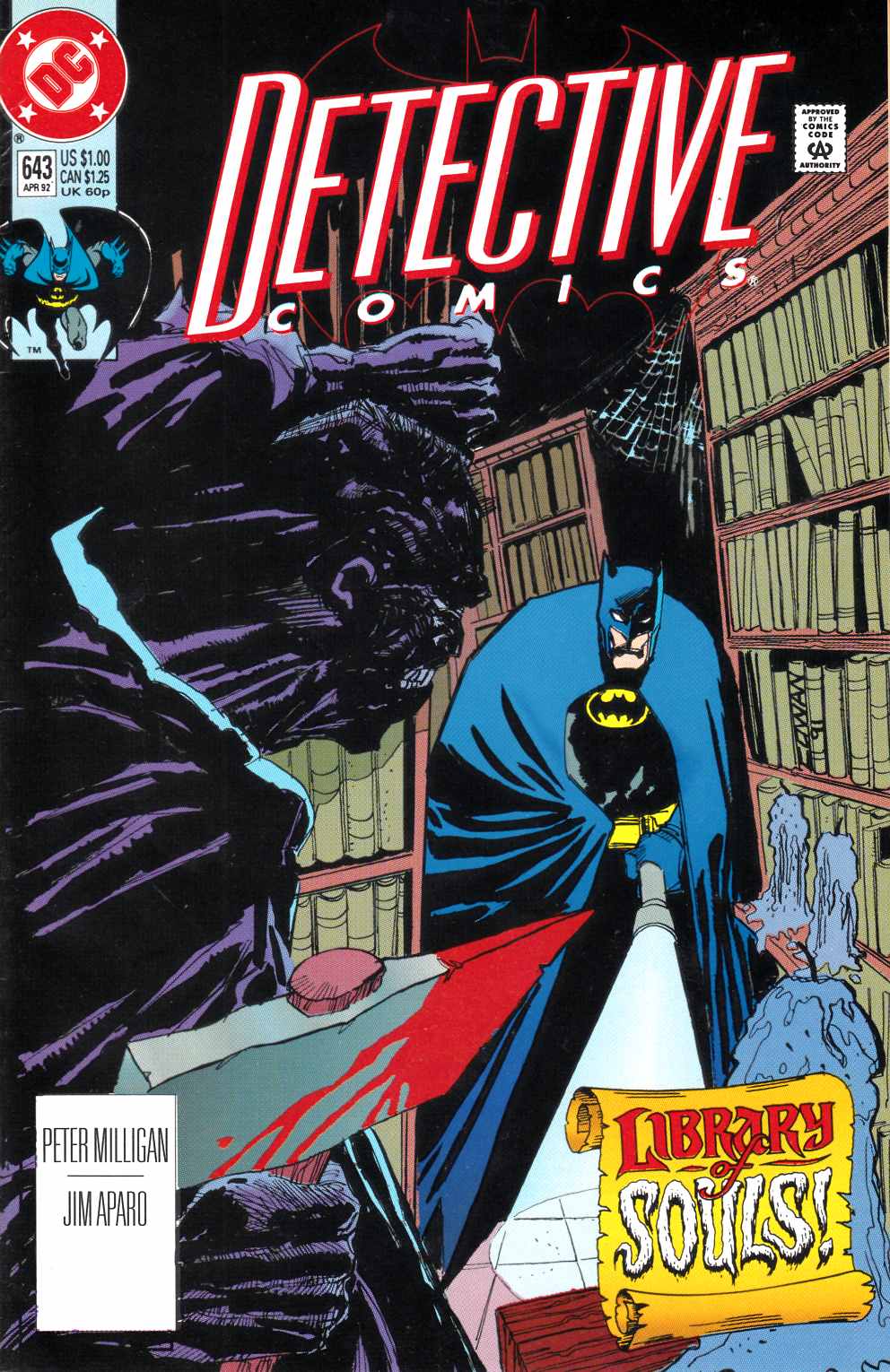 Detective Comics #643 Fine (6.0) [DC Comic] THUMBNAIL
