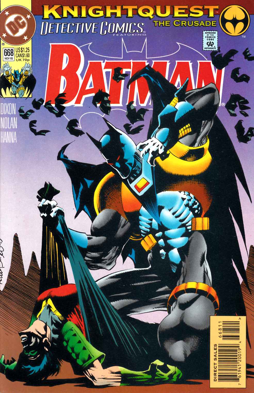 Detective Comics #668 Near Mint (9.4) [DC Comic] THUMBNAIL