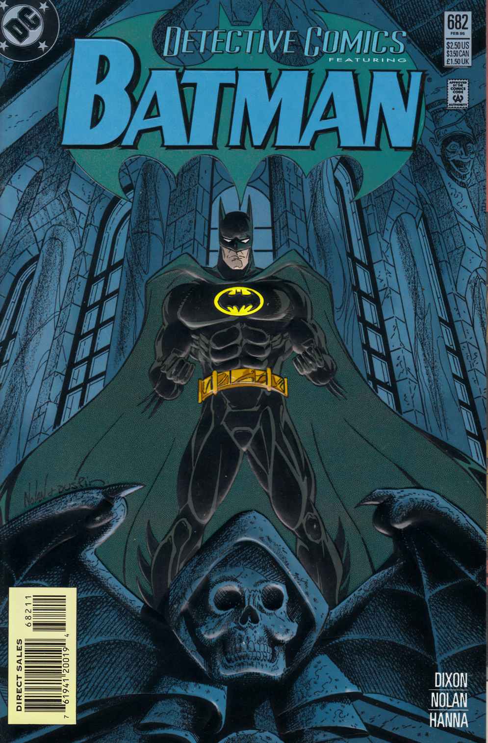 Detective Comics #682 Embossed Edition Fine (6.0) [DC Comic] THUMBNAIL
