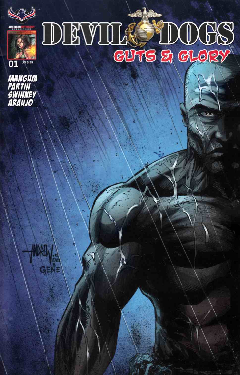 Devil Dogs Guts & Glory #1 [American Myth Comic] LARGE