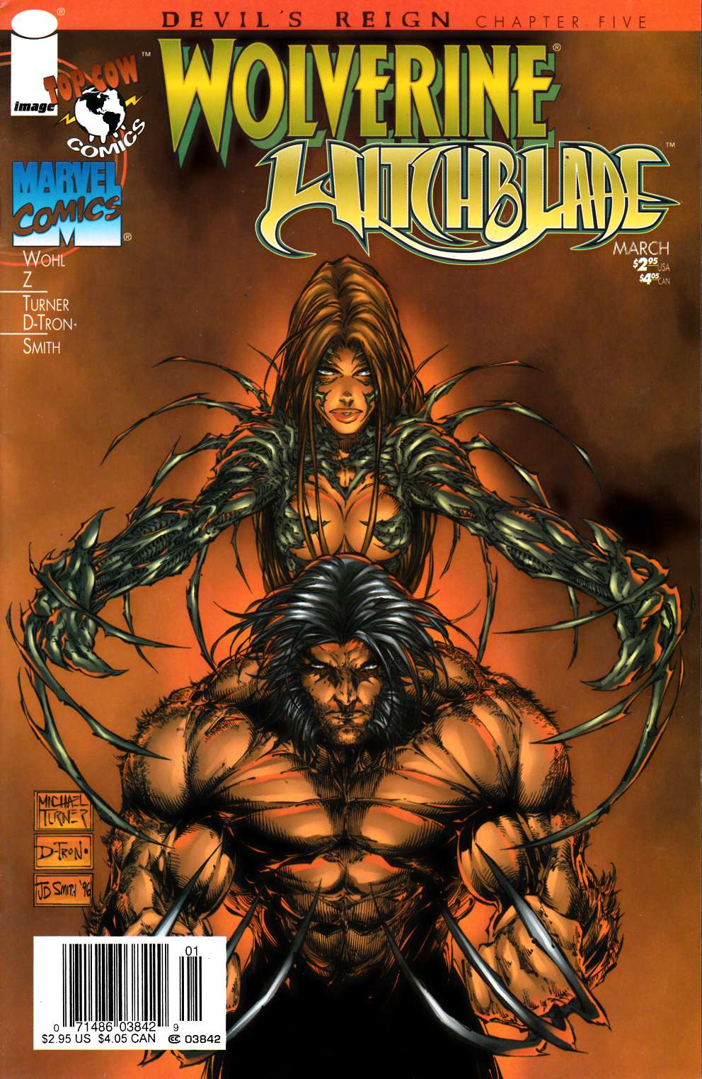 Devils Reign #5 Newsstand Edition Very Fine (8.0) [Image Comic] LARGE