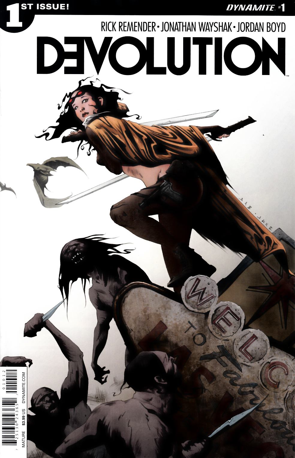 Devolution #1 Second Printing Very Fine (8.0) [Dynamite Comic] THUMBNAIL