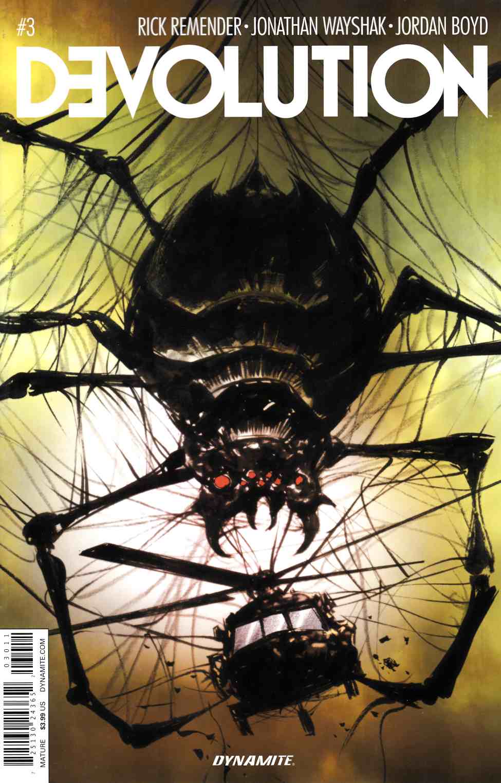 Devolution #3 [Dynamite Comic] THUMBNAIL