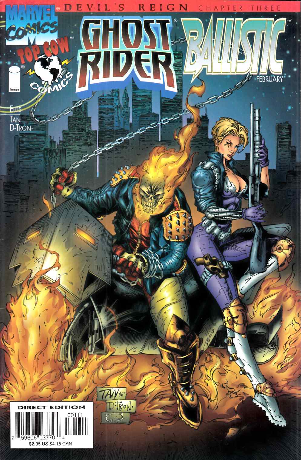 Devils Reign #3 Fine (6.0) [Image Comic] THUMBNAIL