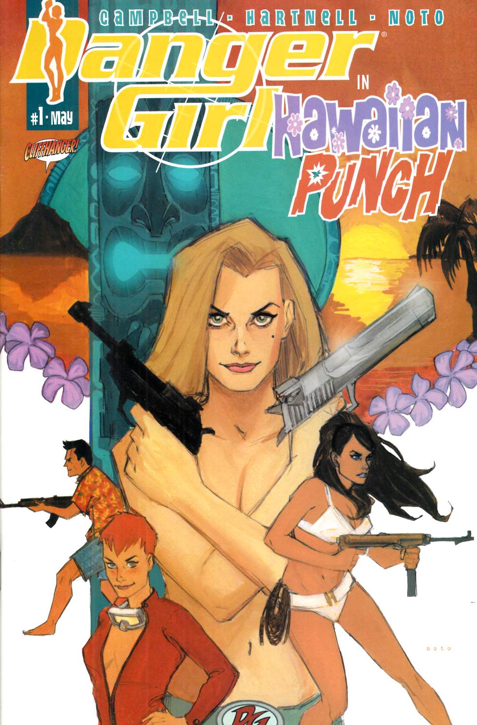 Danger Girl Hawaiian Punch #1 Very Fine (8.0) [DC Comic] THUMBNAIL