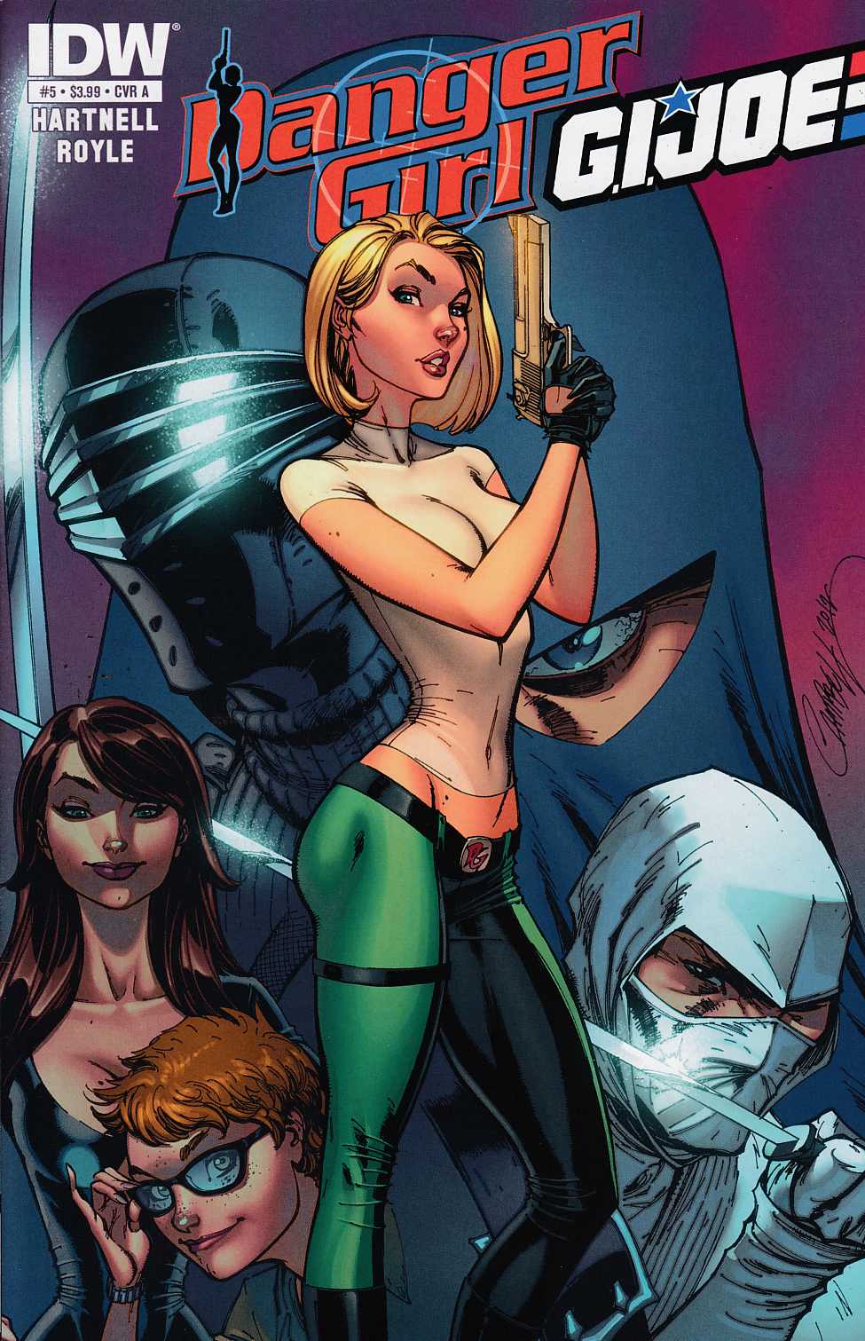 Danger Girl GI Joe #5 Cover A Campbell Fine (6.0) [IDW Comic] LARGE
