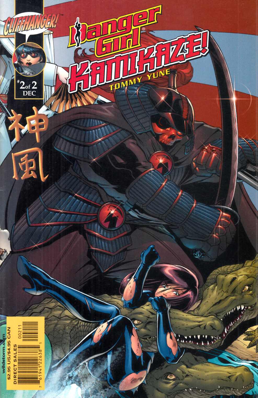 Danger Girl Kamikaze #2 Fine (6.0) [DC Comic] LARGE
