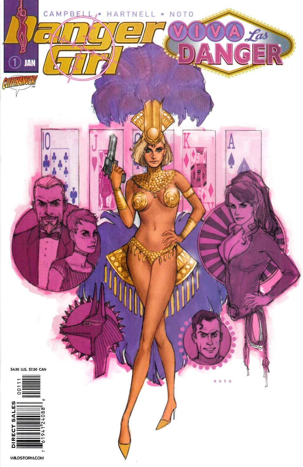 Danger Girl Viva Las Danger #1 Near Mint (9.4) [DC Comic] THUMBNAIL