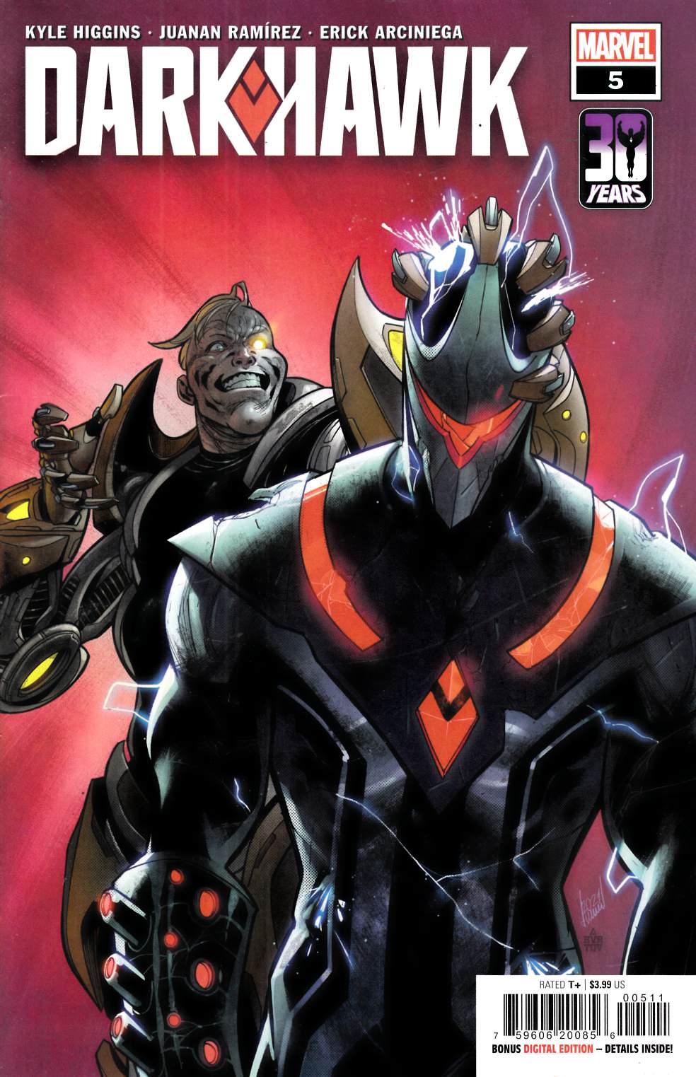 Darkhawk #5 Near Mint (9.4) [Marvel Comic] LARGE