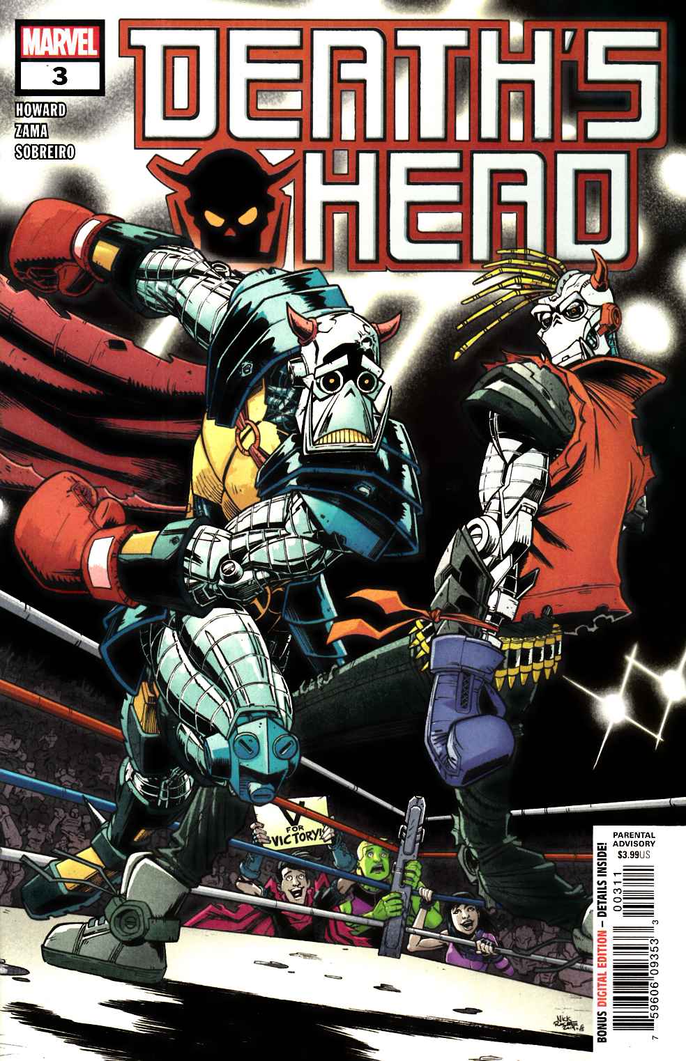 Death's Head #3 Near Mint (9.4) [Marvel Comic] THUMBNAIL