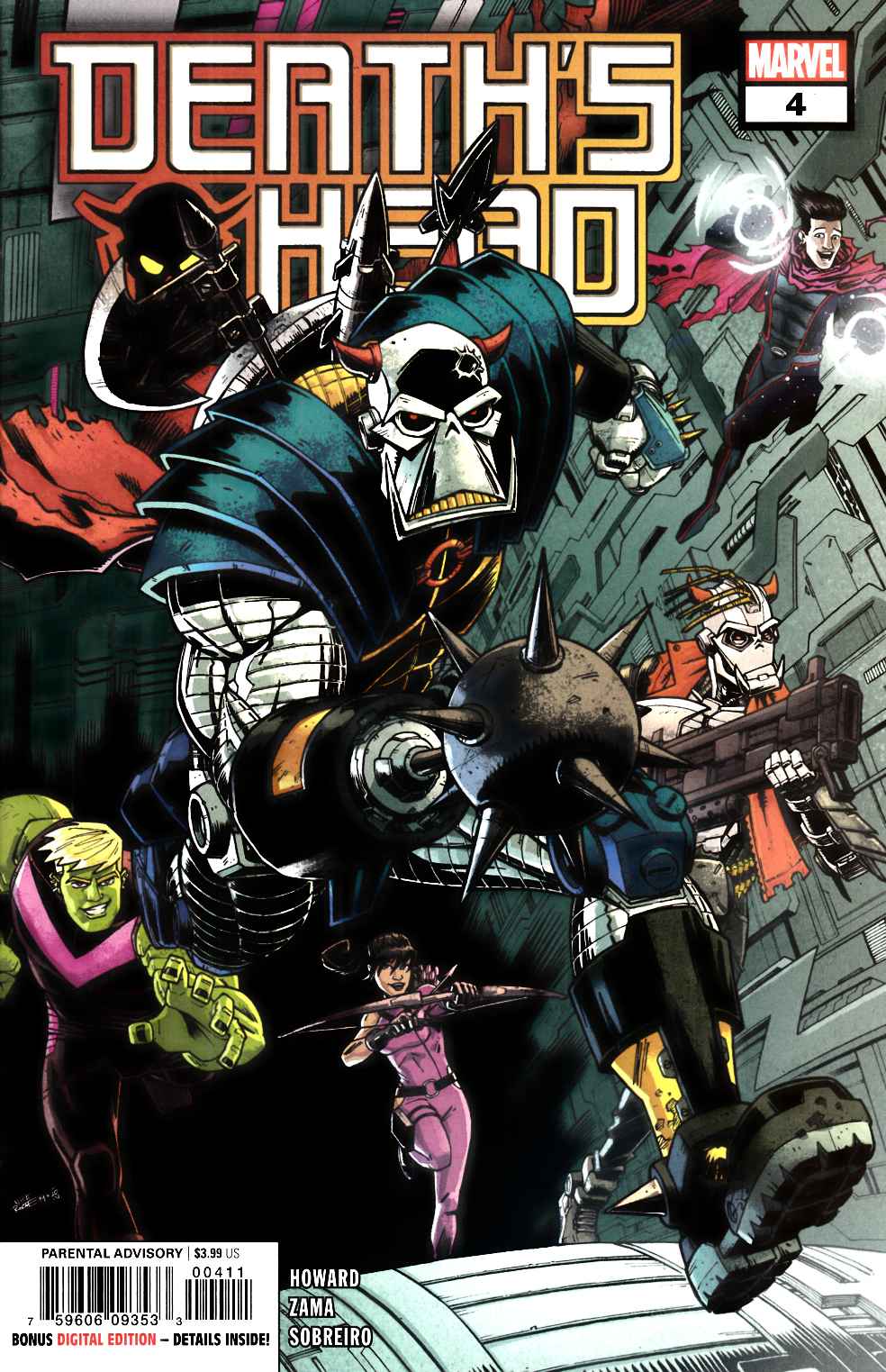 Death's Head #4 Near Mint (9.4) [Marvel Comic] LARGE