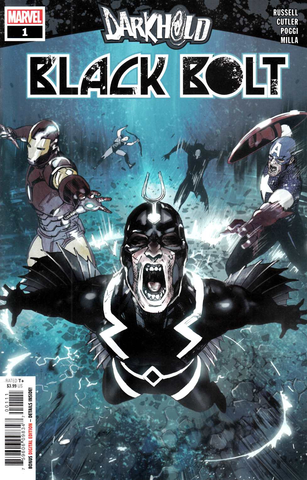 Darkhold Black Bolt #1 Near Mint (9.4) [Marvel Comic] LARGE
