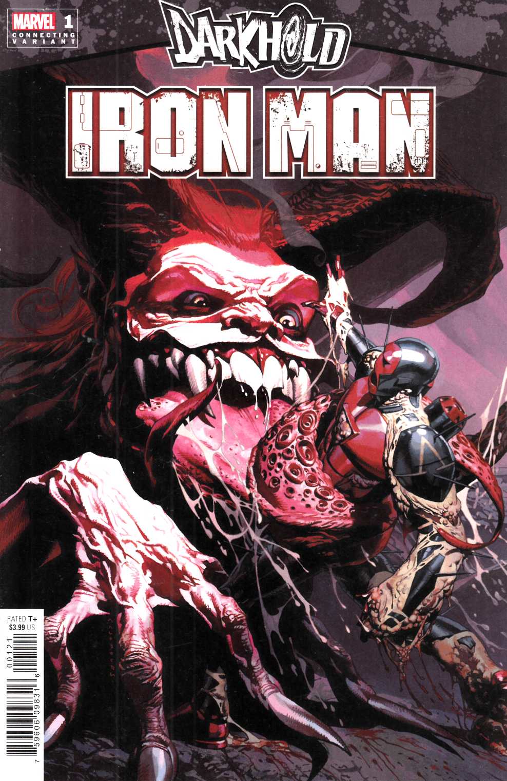 Darkhold Iron Man #1 Casanovas Variant Cover Near Mint (9.4) [Marvel Comic] LARGE