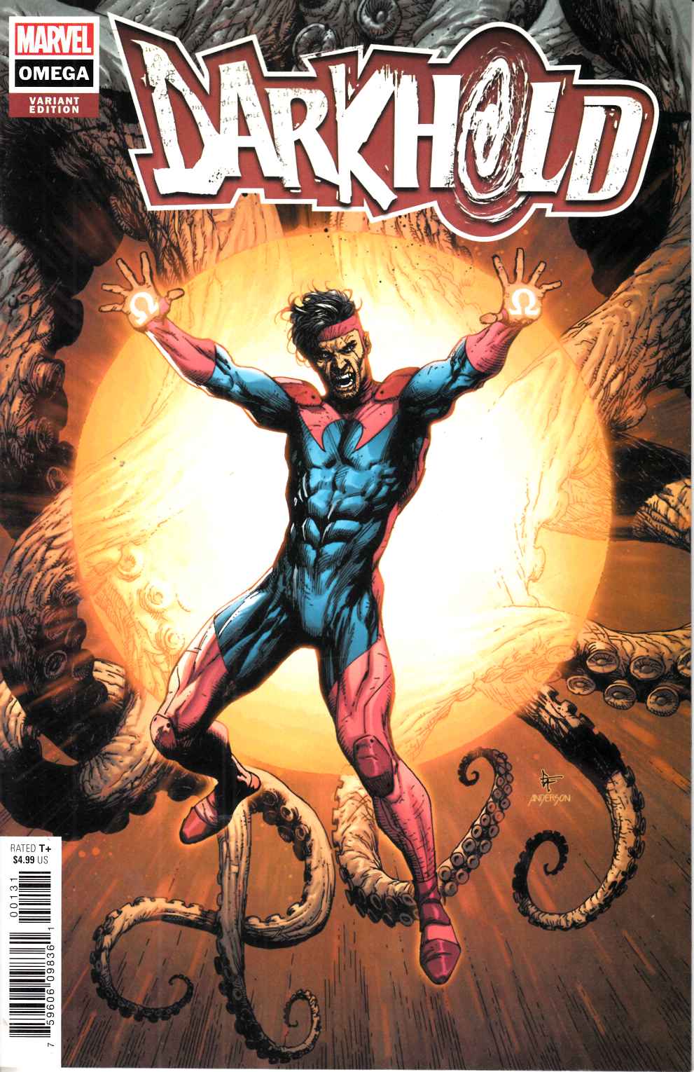 Darkhold Omega #1 Tormey Variant Cover Near Mint (9.4) [Marvel Comic] LARGE