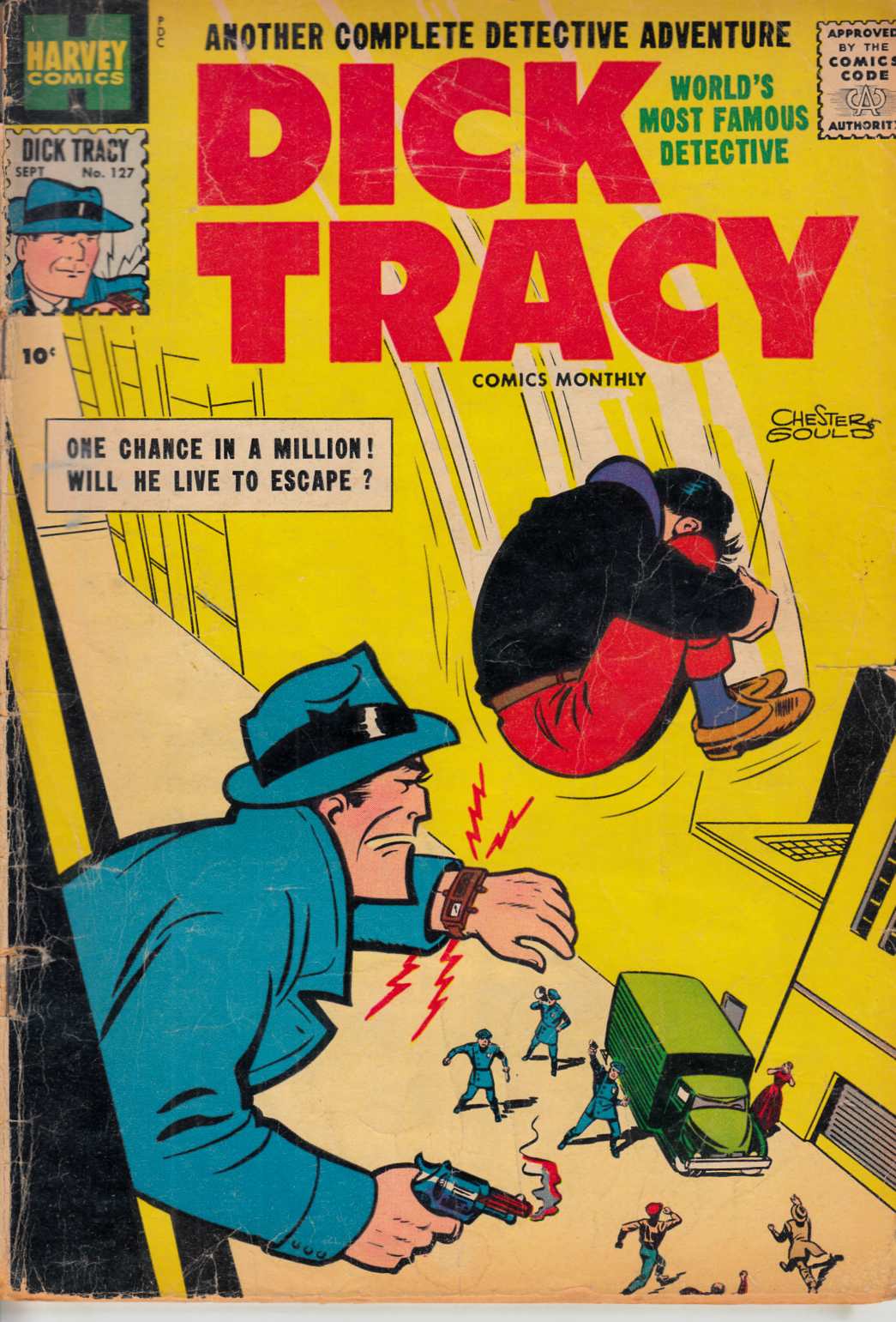Dick Tracy Monthly #127 Good (2.0) [Harvey Comic] LARGE